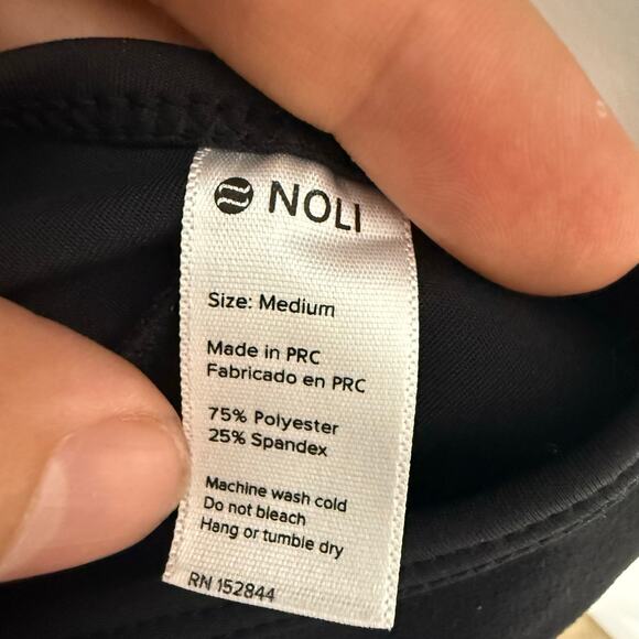 Noli Yoga Vixen Jumpsuit Black Medium - Picture 4 of 4